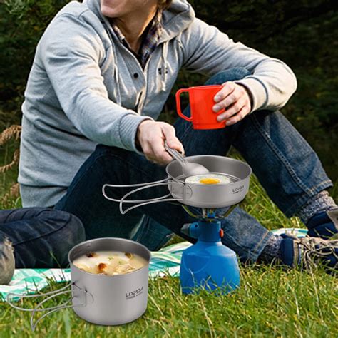 Ultralight Titanium Camping Pot - Campers Haven