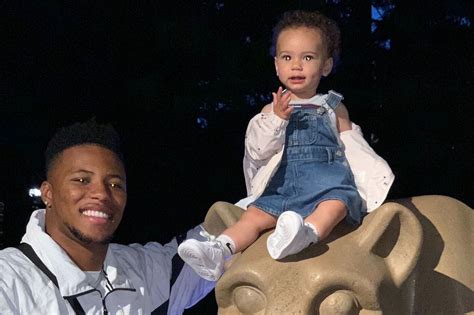 For Saquon Barkley, young fatherhood is the greatest motivation to keep ...