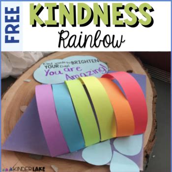 Rainbow Craft: Kindness by Kinder Lake | TPT