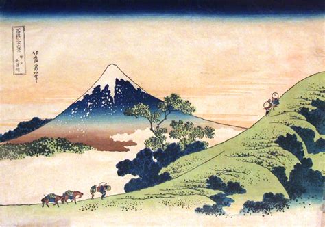 36 Views of Mount Fuji #41; Katsushika Hokusai (Japanese printmaker ...