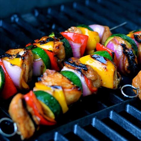 15 Best Skewers and Kabobs for Easy Summer Grilling | Honey chicken kabobs, Kabob recipes ...