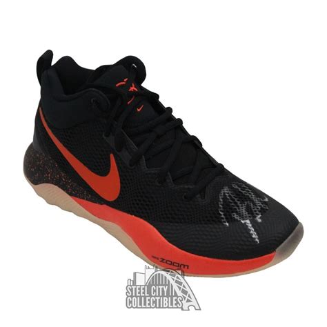 Devin Booker Autographed Black Nike Basketball Shoe - JSA (Right ...