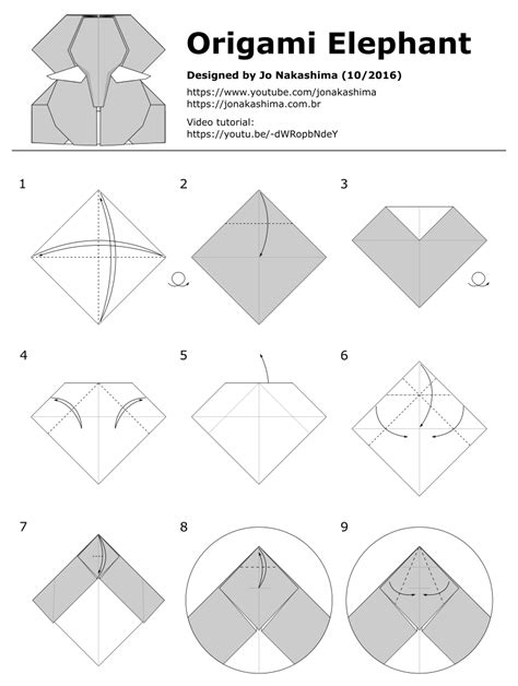 Origami Elephant - Jo Nakashima