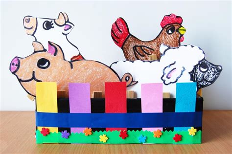 Clothespin Farm Animals | Kids' Crafts | Fun Craft Ideas | FirstPalette.com