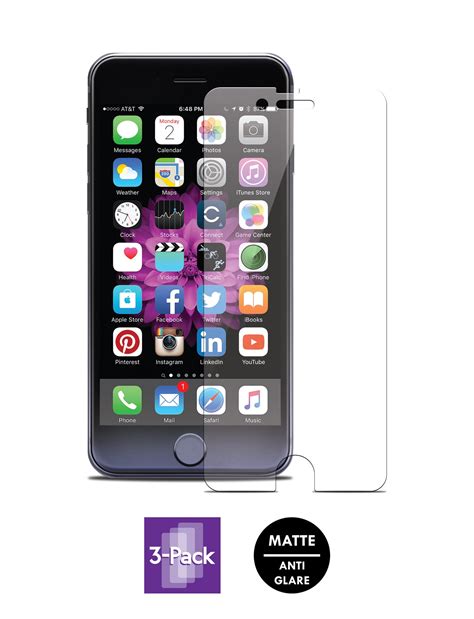 Screen Protector Kit for iPhone 7 and 8, 4.7-inch (Matte Anti Glare) 3 ...