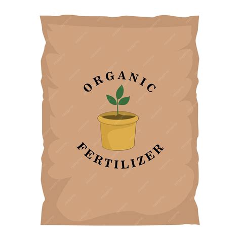 Premium Vector | Vektor illustration fertilizer bag, rice sack, sand ...