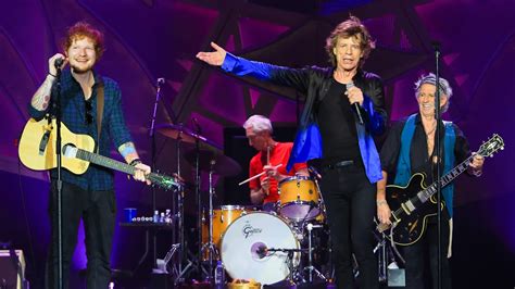 Ed Sheeran sings 'Beast of Burden' live with Rolling Stones - TODAY.com