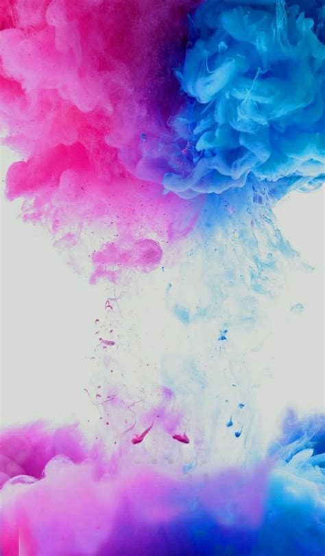 Pink and Blue Smoke, rainbow, white, HD phone wallpaper | Peakpx