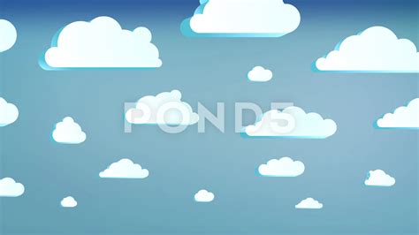 Animated Moving Clouds