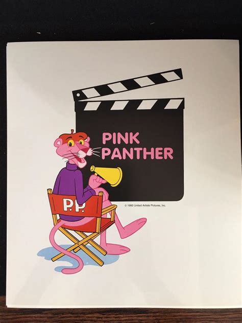 PINK PANTHER PRODUCTION BACKGROUND AND DRAWING! ORIGINAL ART MOVIE ...