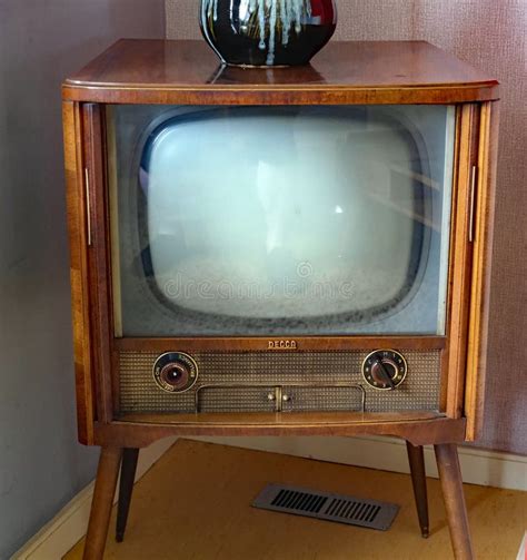 Beamish Open Air Museum. Durham, Uk. July 2024. 1950 S Design TV Set ...