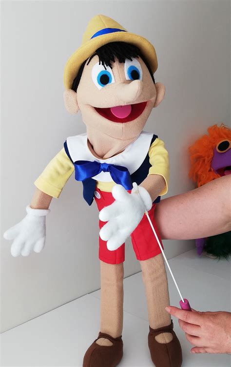 Pinocchio Cartoon Ventriloquist Puppet Funny Puppet - Etsy