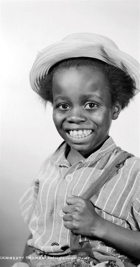 William (Billie) Thomas (3/12/1930 - 10/10/1980) played Buckwheat in ...