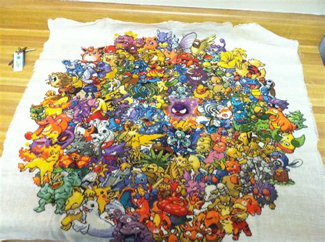 Free Pokemon Cross Stitch Pattern | Lord Libidan