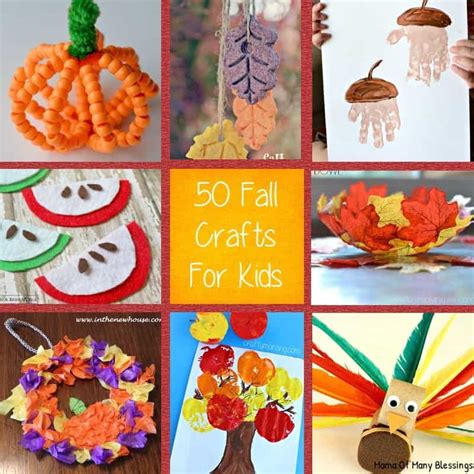 kids craft ideas for fall that are awesome, quick, and easy