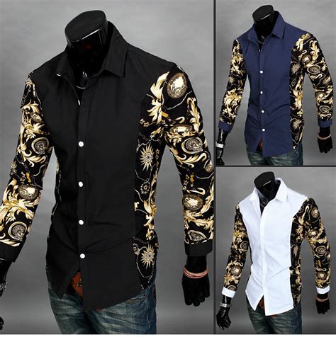 HOT! Men shirts brand Dress slim fit designer Men Casual shirts Men's white big size: M~XXL ...