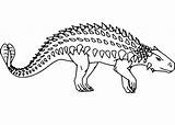 Dinosaur Ankylosaurus Coloring Page  Free Printable Pages For sketch template