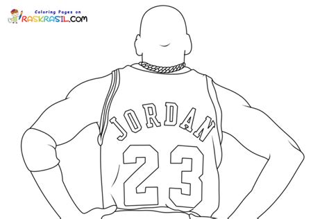 Michael Jordan Coloring Pages