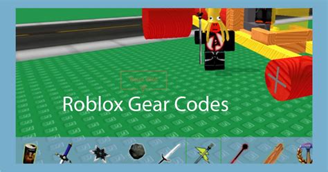 Roblox Overpowered Gear Codes