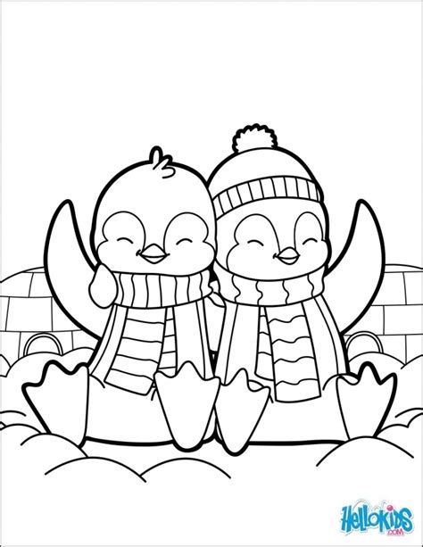 Get This Cute Baby Penguin Coloring Pages Free Printable 89516