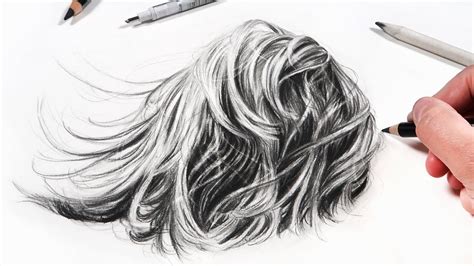 HOW TO DRAW HAIR in Just 5 Steps! - YouTube