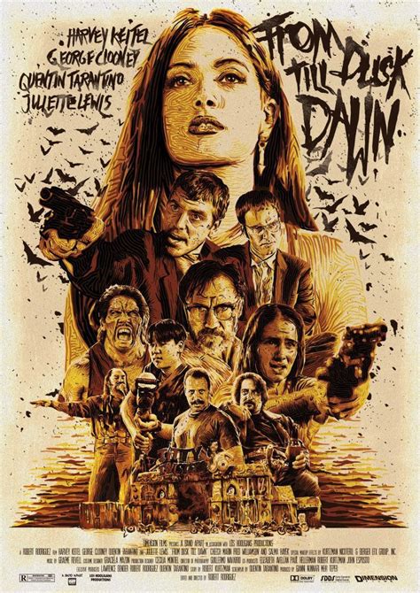 From Dusk Till Dawn (1996) [800 x 1131] | Dawn movie, Movie art, Horror ...