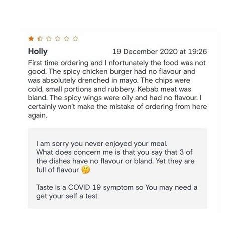 20 Of The Funniest Restaurant Owner Responses To Bad Reviews Shared By ...