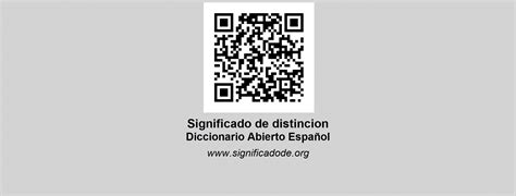 DISTINCION - Diccionario Abierto de Español