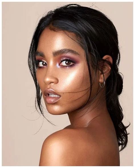 40+ best natural makeup look for brown skin 18 (With images) | Dark skin makeup, Brown skin ...