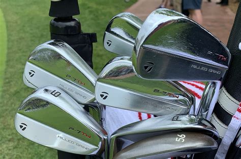 Irons used by the top 10 in strokes gained approach the green WITB