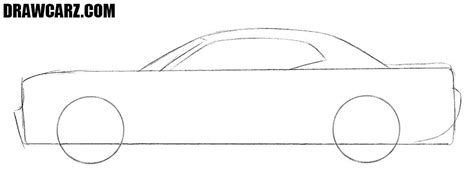 How to Draw a Dodge Challenger