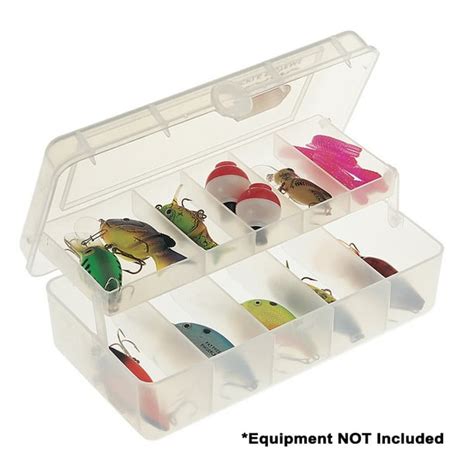 Plano Compact Phantom 10-Compartment Fishing Tackle Box, Small, Clear - Walmart.com - Walmart.com