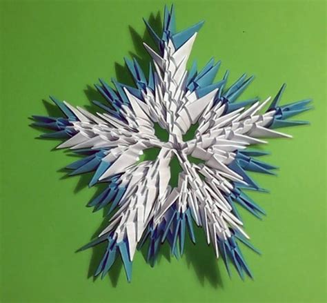 3d Snowflake Template Printable