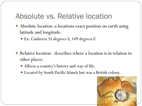 PPT - Australia Relative and Absolute Location PowerPoint Presentation - ID:2200808