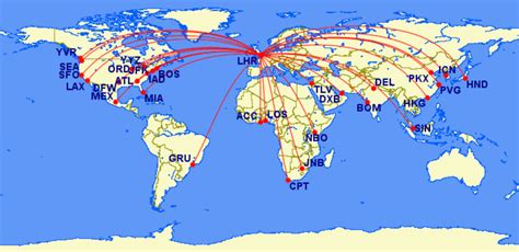 British Airways plans to fly 29 long-haul routes in July, including 13 to North America