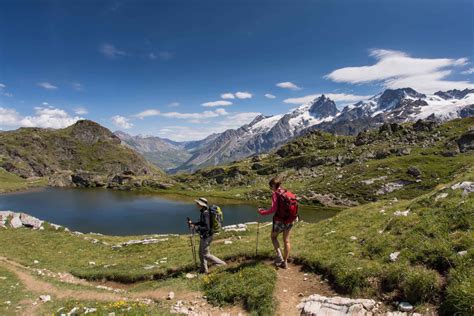 Hiking in the Ecrins National Park. Hiking trip. UIMLA leader