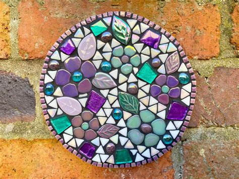 Mosaic Wall Decor, Garden Wall Art, Garden Wall Mosaic, Garden Shelf Art, Housewarming Gift ...