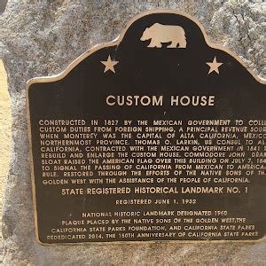 Read the Plaque - Custom House