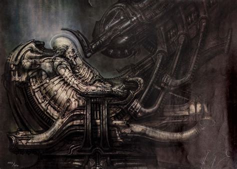 Giger Alien Concept Art