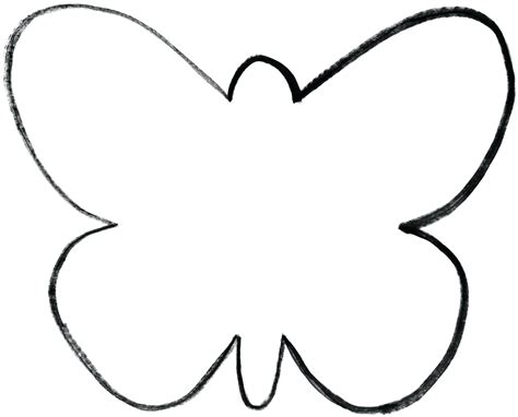 Butterfly Outlines | Free download on ClipArtMag