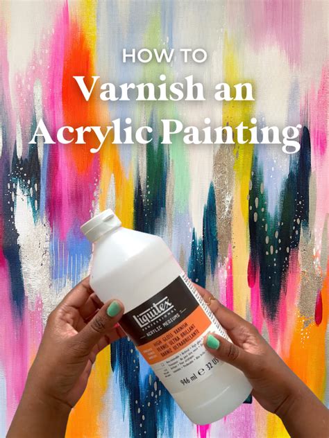 How to Varnish an Acrylic Painting — EttaVee