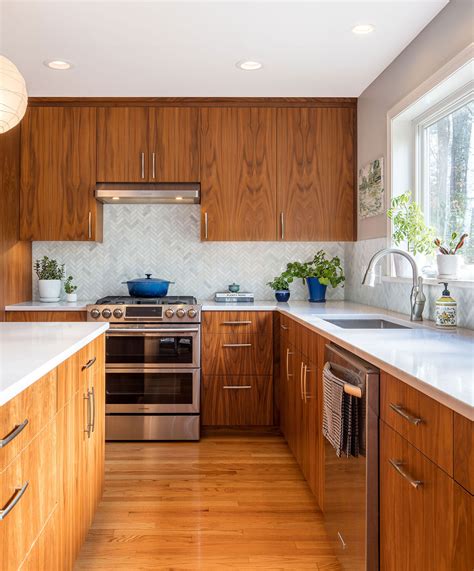 Walnut Slab Kitchen — Simpson Cabinetry