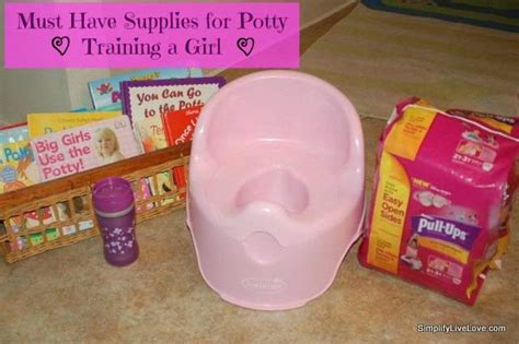 Must Know Tips for Potty Training Girls - Simplify, Live, Love