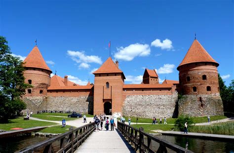 Trakai Castle in Lithuania