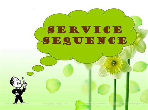 Sequence of service-Hotel Restaurant