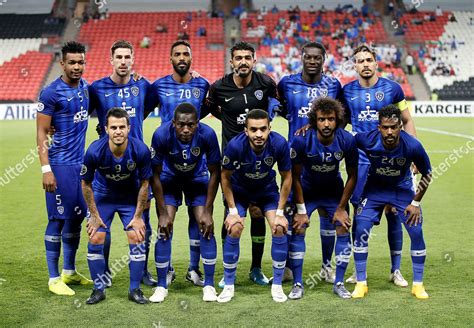 Players Al Hilal Fc Pose Before Editorial Stock Photo - Stock Image ...