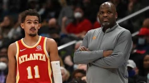 Trae Young chooses to skip a game after an ultimatum from Nate McMillan ...