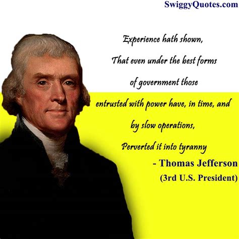 25+ Best Thomas Jefferson Quotes on Government and Power