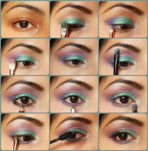 Purple And Green Eye Makeup Tutorial - Mugeek Vidalondon