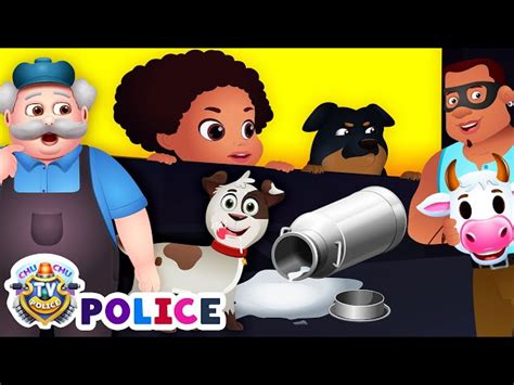 ChuChu TV Police Saving Milk - Fun Cartoons for Kids - Videos For Kids